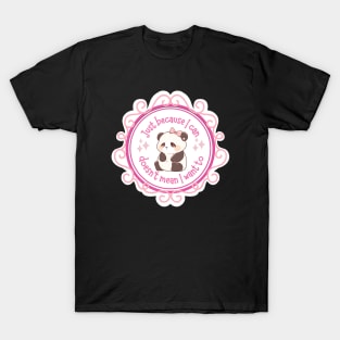 Sad Panda T-Shirt